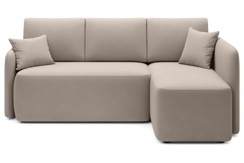 3-sits Soffa med Divan Hadson - Beige - Möbler - Soffa - Divansoffa & schäslongsoffa - 3 sits soffa med divan