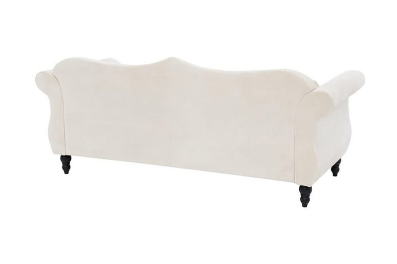 Soffa 3 Sits Skien - Beige|Vit - Möbler - Soffa - 3 sits soffa