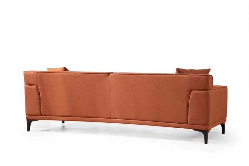 Soffa 3-sits Smithton - Orange - Möbler - Soffa - 3 sits soffa