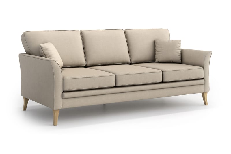 Soffa Lacomfort 3-sits - Beige - 3 sits soffa