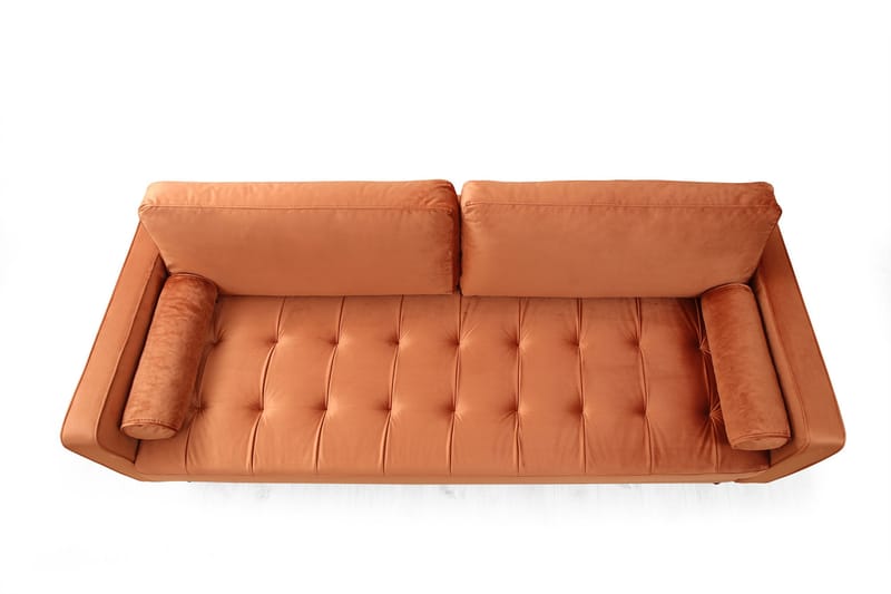 Soffa Puento 3-sits - Orange - Möbler - Soffa - 3 sits soffa