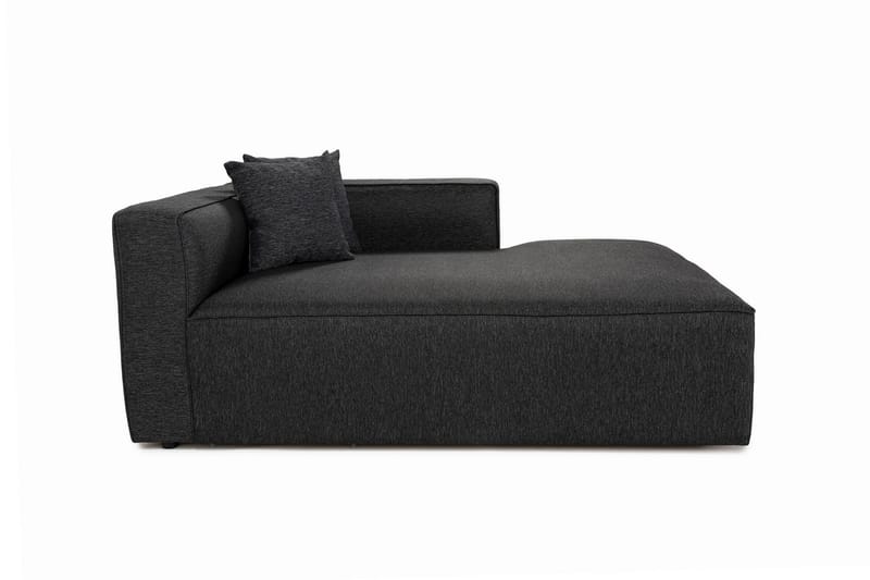 4-sits Soffa med Divan Abbas - Antracit - Möbler - Soffa - Divansoffa & schäslongsoffa - 4 sits soffa med divan