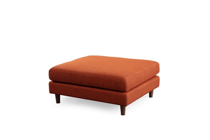 4-sits Soffa med Divan Brigid - Orange - Möbler - Soffa - Divansoffa & schäslongsoffa - 4 sits soffa med divan