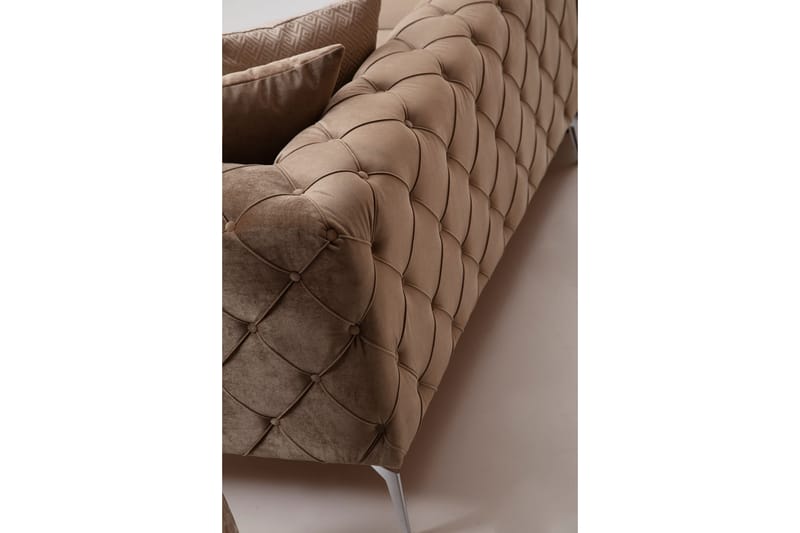 Soffa 4-sits Canunda - Beige - Möbler - Soffa - 4 sits soffa