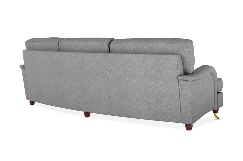 Soffa Howard Oxford 4-sits Svängd - Grå - Möbler - Soffa - 4 sits soffa