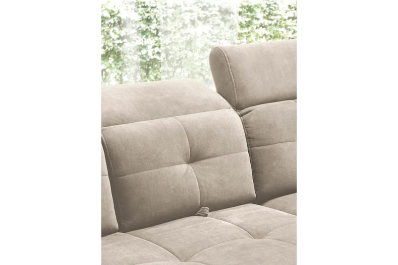 5-sits Soffa med Schäslong Inferne - Beige - Möbler - Soffa - Divansoffa & schäslongsoffa