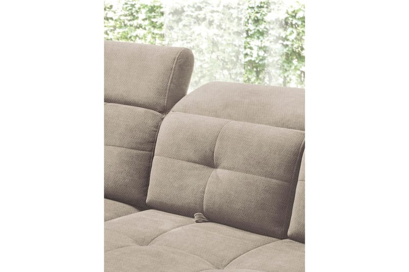 5-sits Soffa med Schäslong Inferne - Beige - Möbler - Soffa - Divansoffa & schäslongsoffa