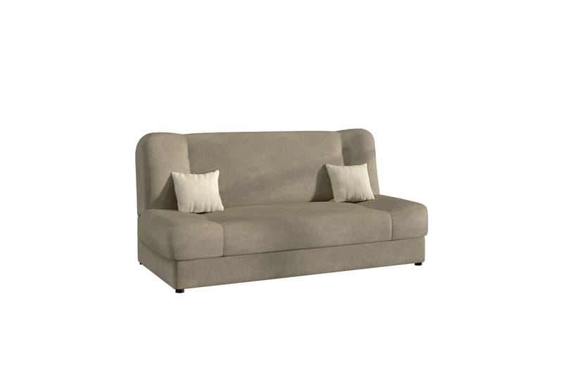 Abron Soffa 3-sits - Beige/Brun - Möbler - Soffa - 3 sits soffa