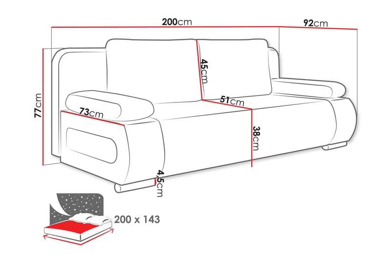 Adelma Soffa 3-sits - Grön - Möbler - Soffa - 3 sits soffa