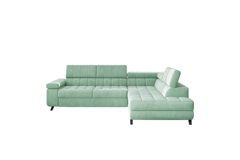 Amshyttan Soffa med Schäslong 3-sits - Grön - Möbler - Soffa - Divansoffa & schäslongsoffa - 3 sits soffa med divan