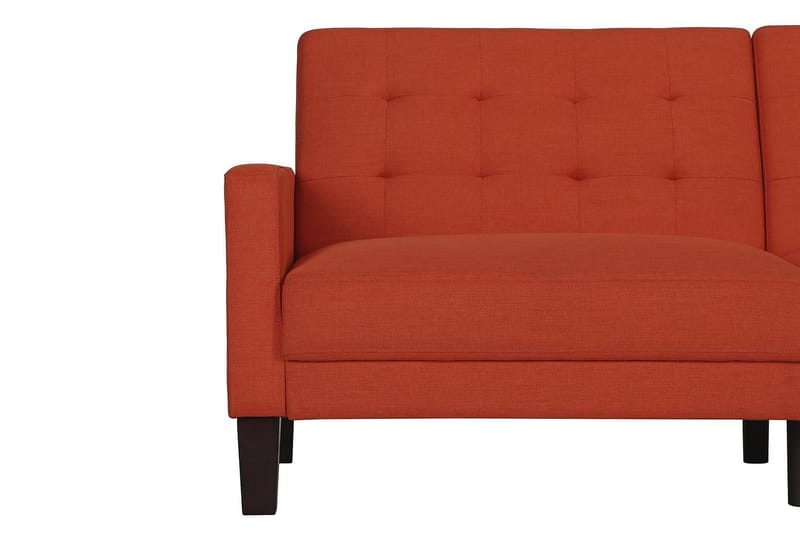 2-sits Bäddsoffa Porter Orange - Dorel Home - Möbler - Soffa - Bäddsoffa - 2 sits bäddsoffa