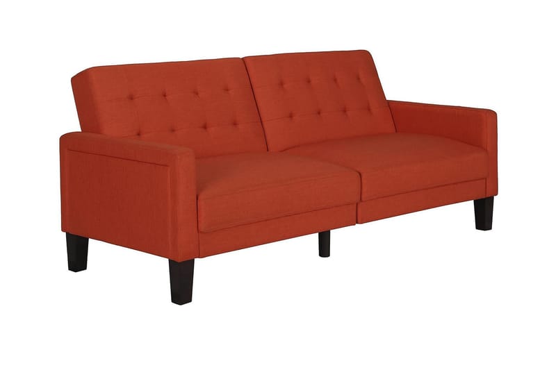 2-sits Bäddsoffa Porter Orange - Dorel Home - Möbler - Soffa - Bäddsoffa - 2 sits bäddsoffa