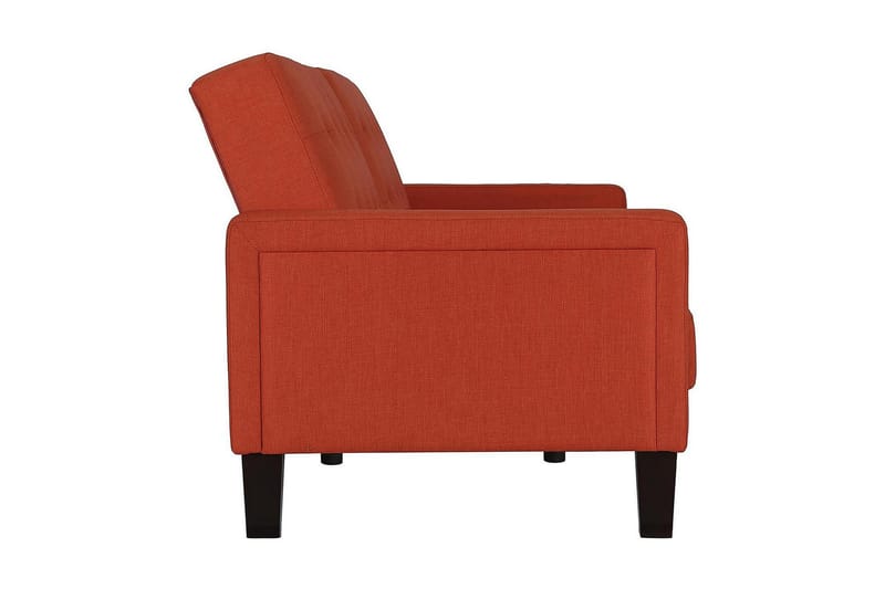 2-sits Bäddsoffa Porter Orange - Dorel Home - Möbler - Soffa - Bäddsoffa - 2 sits bäddsoffa