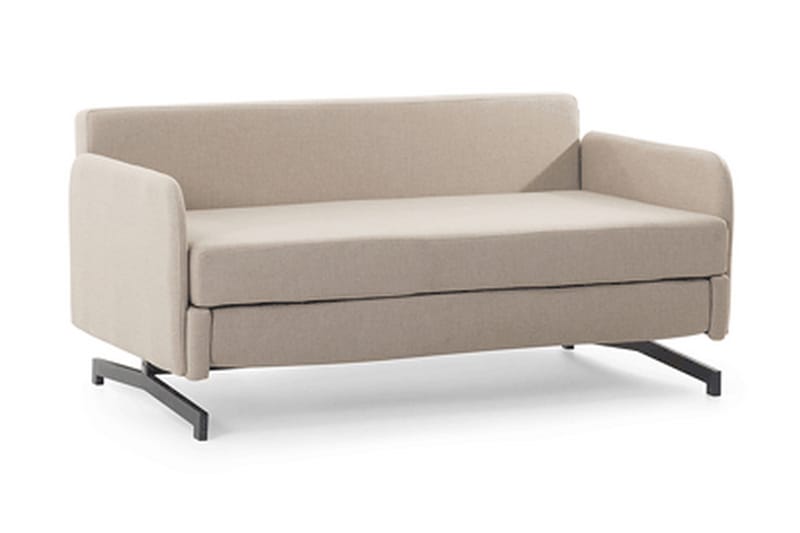 Bäddsoffa Belfast 148 cm - Beige - Möbler - Soffa - Bäddsoffa - 2 sits bäddsoffa