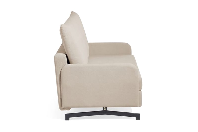 Bäddsoffa Belfast 148 cm - Beige - Möbler - Soffa - Bäddsoffa - 2 sits bäddsoffa