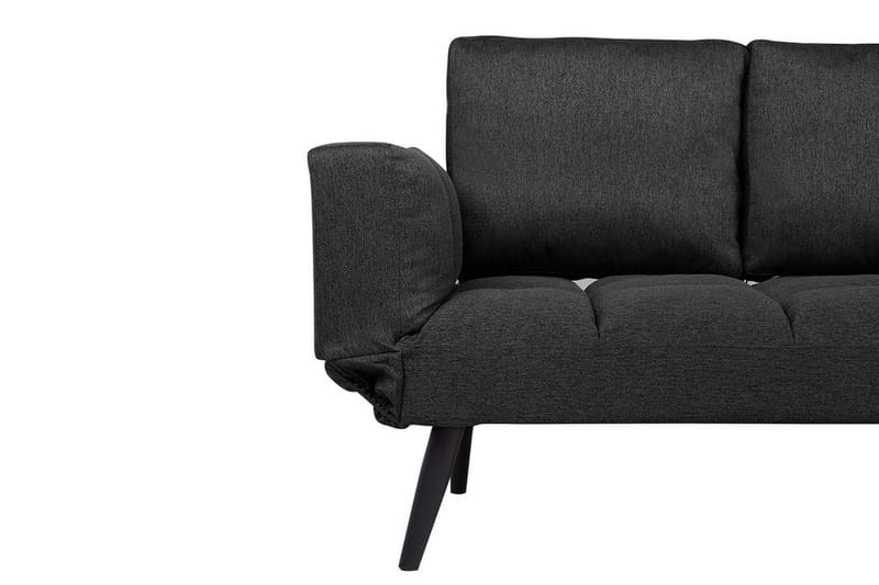 Bäddsoffa Brekke 150 cm - Svart - Möbler - Soffa - Bäddsoffa - 2 sits bäddsoffa