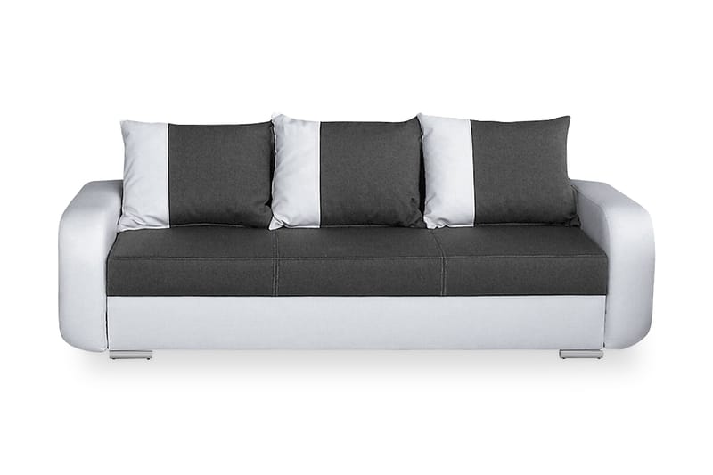 Bäddsoffa Mono 228x91x89 cm - Grå - Möbler - Soffa - Bäddsoffa - 2 sits bäddsoffa