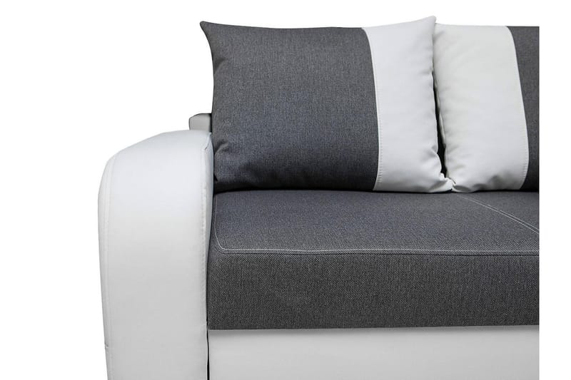 Bäddsoffa Mono 228x91x89 cm - Grå - Möbler - Soffa - Bäddsoffa - 2 sits bäddsoffa