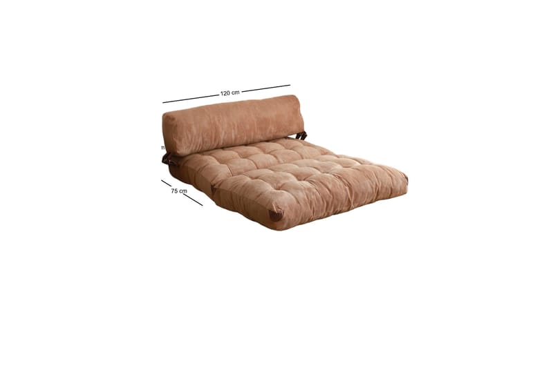 Teddy Bäddfåtölj Fold - Camel - Möbler - Soffa - Bäddsoffa - 2 sits bäddsoffa