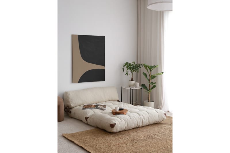 Teddy Bäddsoffa Fold - Cream - Möbler - Soffa - Bäddsoffa - 2 sits bäddsoffa