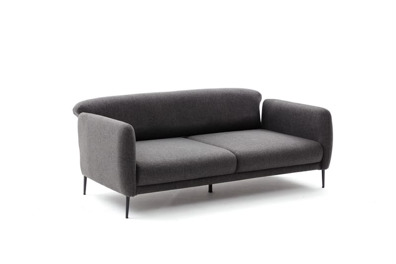 Bäddsoffa 3-sits Genna 180x90 cm - Antracit - Möbler - Soffa - Bäddsoffa - 3 sits bäddsoffa