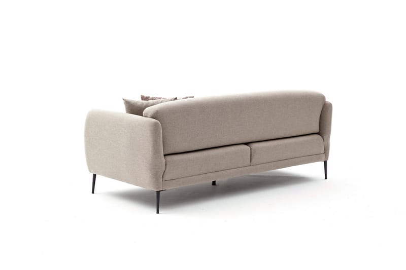 Bäddsoffa 3-sits Genna 180x90 cm - Beige - Möbler - Soffa - Bäddsoffa - 3 sits bäddsoffa