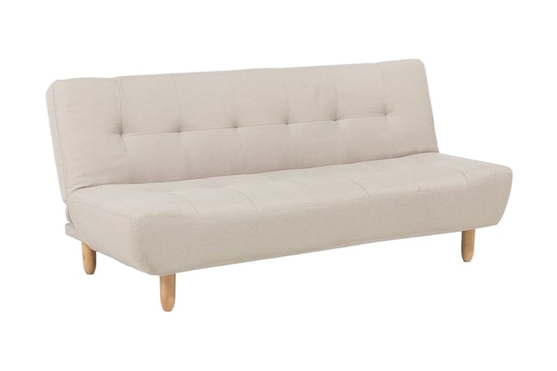 Bäddsoffa Alsten 182 cm - Beige - Möbler - Soffa - Bäddsoffa - 3 sits bäddsoffa