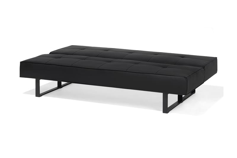 Bäddsoffa Derby 189 cm - Svart|Grå - Möbler - Soffa - Bäddsoffa - 3 sits bäddsoffa