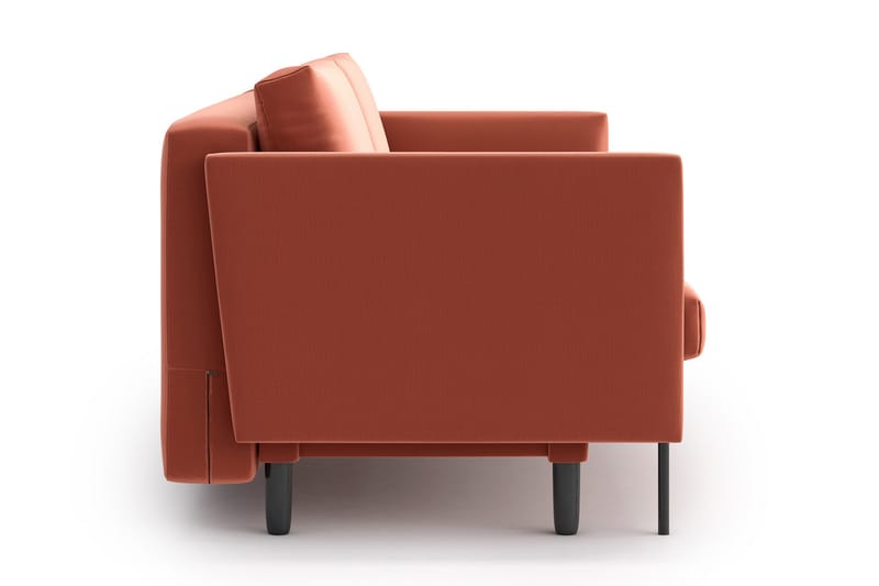 Bäddsoffa Nordquist 3-sits - Rosa - Möbler - Soffa - Bäddsoffa - 3 sits bäddsoffa