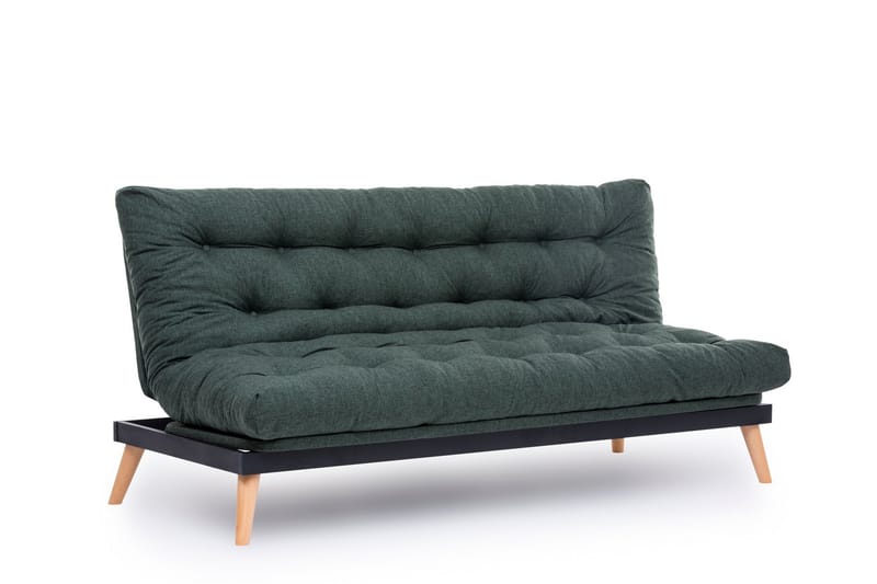 Bäddsoffa Saki - Green - Möbler - Soffa - Bäddsoffa - 3 sits bäddsoffa