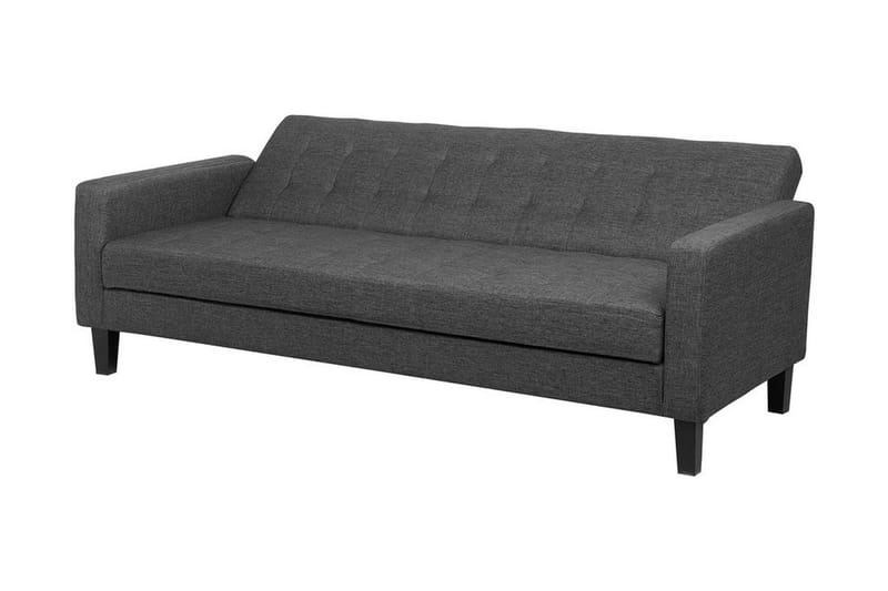 Bäddsoffa Vehkoo 200 cm - Grå - Möbler - Soffa - Bäddsoffa - 3 sits bäddsoffa