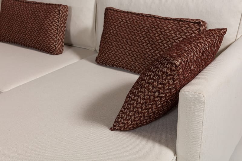 4-sits Bäddsoffa med Divan Matris 4-sits - Beige - M�öbler - Soffa - Bäddsoffa - Bäddsoffa divan