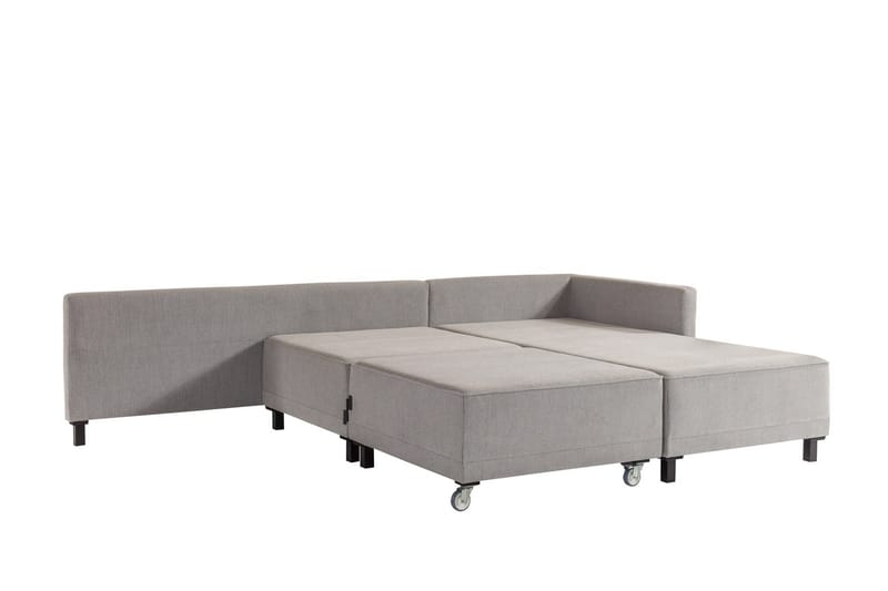 4-sits Bäddsoffa med Divan Matris 4-sits - Grå - Möbler - Soffa - Bäddsoffa - Bäddsoffa divan