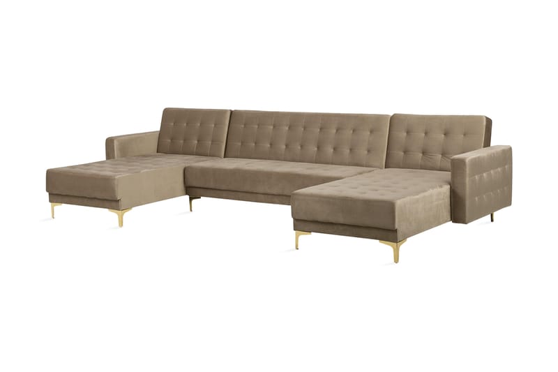 Bäddsoffa Westerleigh med Divan - Beige - Möbler - Soffa - Bäddsoffa - Bäddsoffa divan