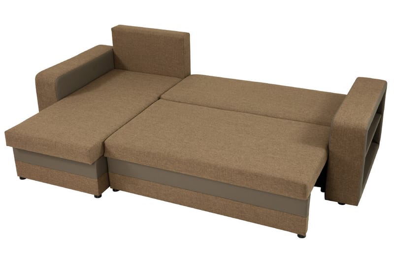 Divanbäddsoffa Fano 240x146x84 cm - Grå - Möbler - Soffa - Bäddsoffa - Bäddsoffa divan