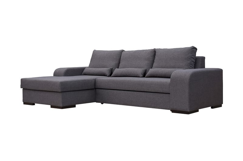 Divanbäddsoffa Virago 285x165x90 cm - Grå - Bäddsoffa divan