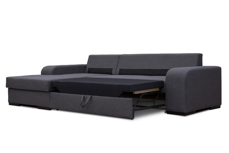 Divanbäddsoffa Virago 285x165x90 cm - Grå - B�äddsoffa divan