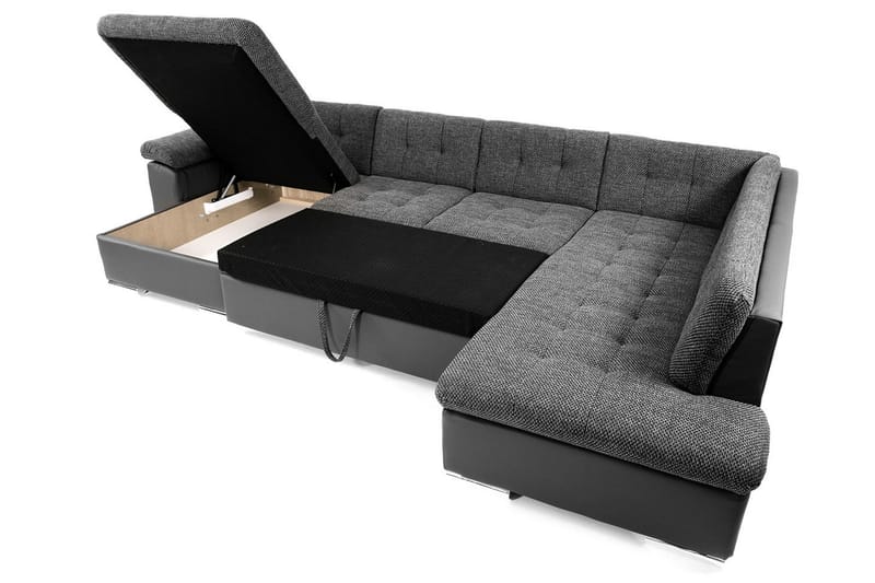 Duvetorp 8-sits Bäddsoffa Höger - Beige - Möbler - Soffa - Bäddsoffa - Bäddsoffa divan