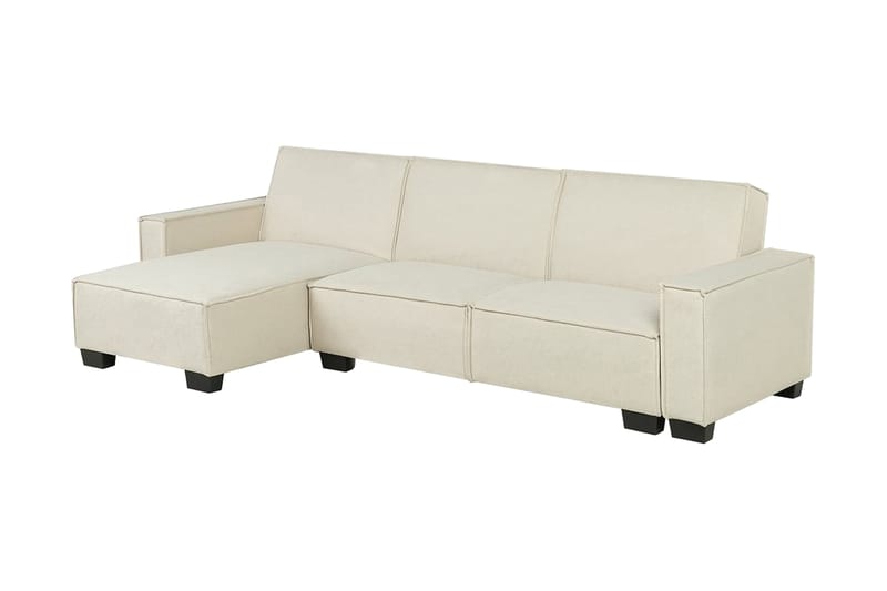 Hörnbäddsoffa Dayren Höger - Beige - Möbler - Soffa - Bäddsoffa - Bäddsoffa divan