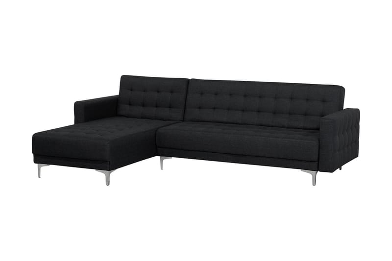 Hörnbäddsoffa Westerleigh Höger med Fotpall - Grå - Möbler - Soffa - Bäddsoffa - Bäddsoffa divan