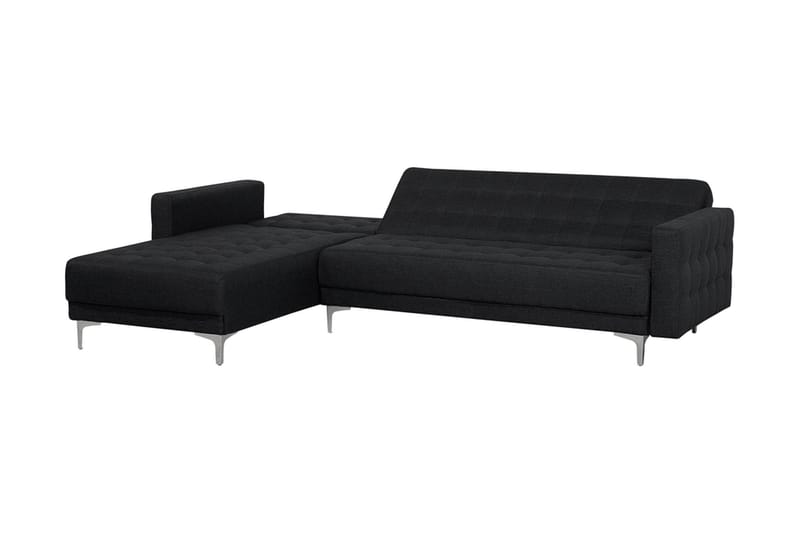 Hörnbäddsoffa Westerleigh Höger med Fotpall - Grå - Möbler - Soffa - Bäddsoffa - Bäddsoffa divan