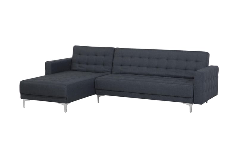 Hörnbäddsoffa Westerleigh Höger med Fotpall - Grå - Möbler - Soffa - Bäddsoffa - Bäddsoffa divan