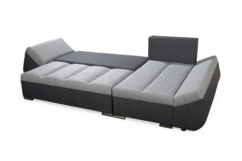 Roestorp 8-sits Bäddsoffa Höger - Grå - Möbler - Soffa - Bäddsoffa - Bäddsoffa divan