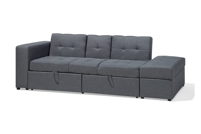 Bäddsoffa Falster 210 cm - Grå - Möbler - Soffa - Bäddsoffa - 3 sits bäddsoffa