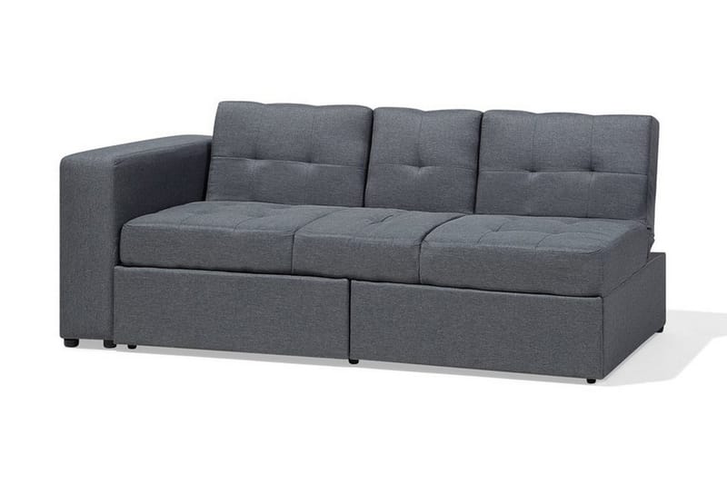 Bäddsoffa Falster 210 cm - Grå - Möbler - Soffa - Bäddsoffa - 3 sits bäddsoffa