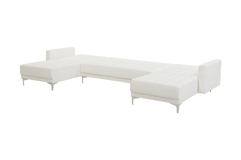 Bäddsoffa Westerleigh med Divan - Vit - Möbler - Soffa - Bäddsoffa - U bäddsoffa