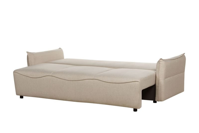 Balendin Bäddsoffa 3-sits - Beige/Svart - Möbler - Soffa - Bäddsoffa - 3 sits bäddsoffa