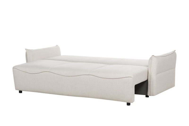 Balendin Bäddsoffa 3-sits - Cream/Svart - Möbler - Soffa - Bäddsoffa - 3 sits bäddsoffa