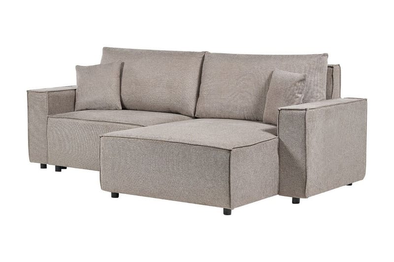 Brian Hörnbäddsoffa 3-sits - Taupe - Möbler - Soffa - Bäddsoffa - Hörnbäddsoffa