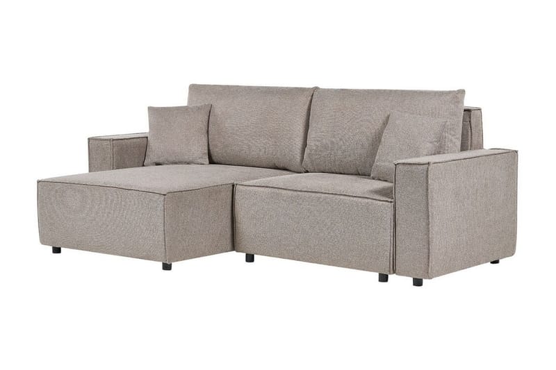 Brian Hörnbäddsoffa 3-sits - Taupe - Möbler - Soffa - Bäddsoffa - Hörnbäddsoffa